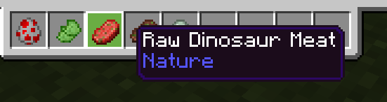 Raw Dinosaur Meat