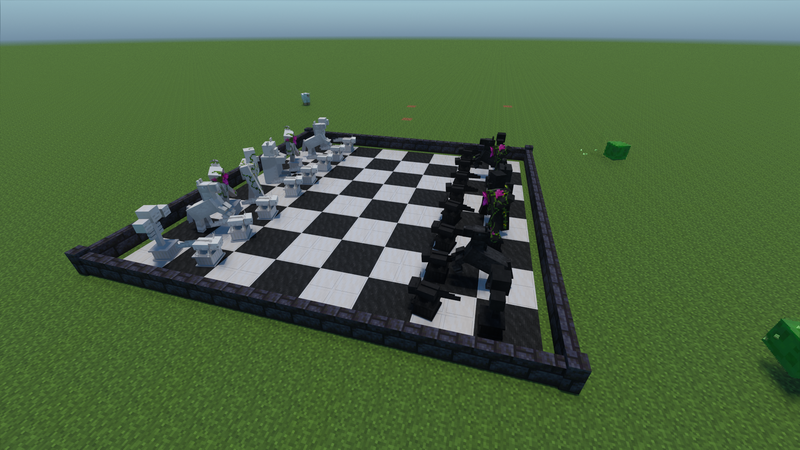 Chess Statue JayCubTruth Free Bedrock Minecraft Addons
