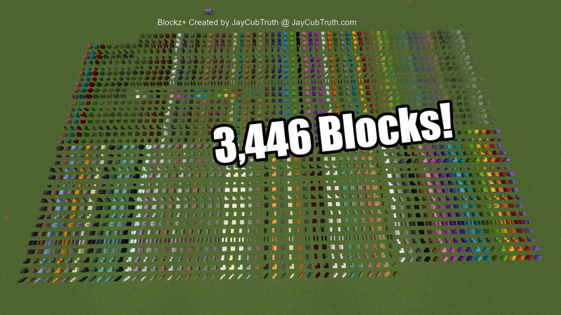 Blockz+ Bedrock Free Minecraft Addon