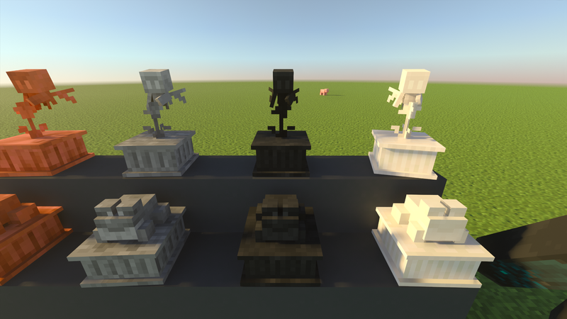 Craftable Statues by JayCubTruth
